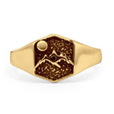 Mountains & Moon Ring