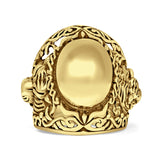 Oxidized Tiger Ring