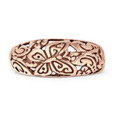Oxidized Butterfly Ring