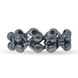 Geometric Chain-Link Bubble Ring