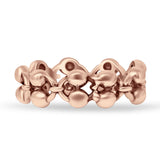 Geometric Chain-Link Bubble Ring
