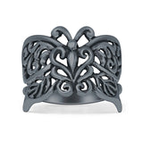 Filigree Butterfly Rings