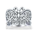 Filigree Butterfly Rings