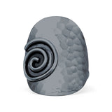 Hammered Spiral Saddle Ring