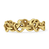 Heart Knot Finger Ring