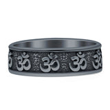 Om Wrist Band Mantra Ring