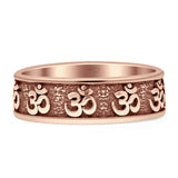 Om Wrist Band Mantra Ring