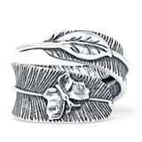 Feather Spoon Ring