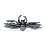 Oxidized Spider Rings