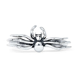 Oxidized Spider Rings