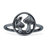 Mushroom Snail Ring