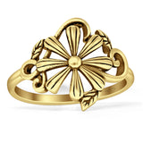 Flower Leaf Ring