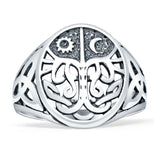 Moon Sun Trinity Ring