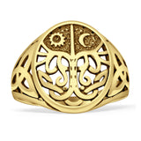 Moon Sun Trinity Ring