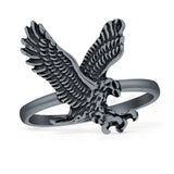 Flying Majestic Bald Eagle Ring
