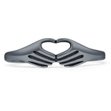 Heart Hands Promise Ring