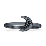 Crescent Moon Ring