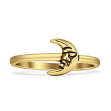 Crescent Moon Ring