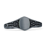 Oval Signet Ring