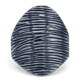  Oxidized Textured Cocktail Ring