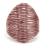  Oxidized Textured Cocktail Ring