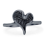 Mushroom Heart Ring