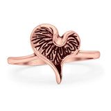 Mushroom Heart Ring