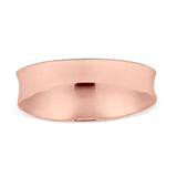 Concave Wedding Band