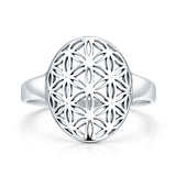 Flower Of Life Ring