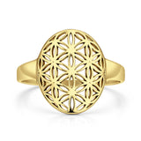 Flower Of Life Ring