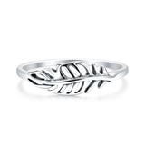 Filigree Feather Ring