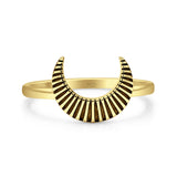 Crescent Moon Ring