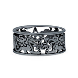 Celtic Triquetra & Dragons Ring