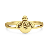 Hatching Turtle Ring