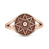 Split Shank Star Ring