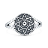 Split Shank Star Ring