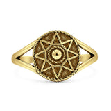 Split Shank Star Ring