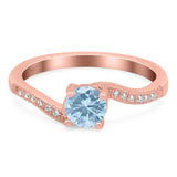 Round Natural Stone Art Deco Ring