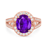 Art Deco Oval Natural Stone Ring