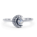 Crescent Moon Ring