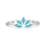 Oxidized Lotus Ring