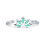 Oxidized Lotus Ring
