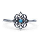 Round Floral Ring