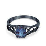 Oval Celtic Trinity Knot Ring
