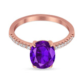 Art Deco Oval Natural Stone Wedding Ring