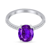 Art Deco Oval Natural Stone Wedding Ring