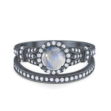 Art Deco Two Piece Bridal Ring