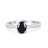 Art Deco Oval Marquise Style Ring