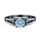 Vintage Style Round Natural Stone Ring