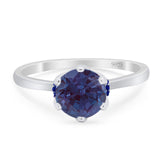 Art Deco Round Natural Stone Halo Ring
